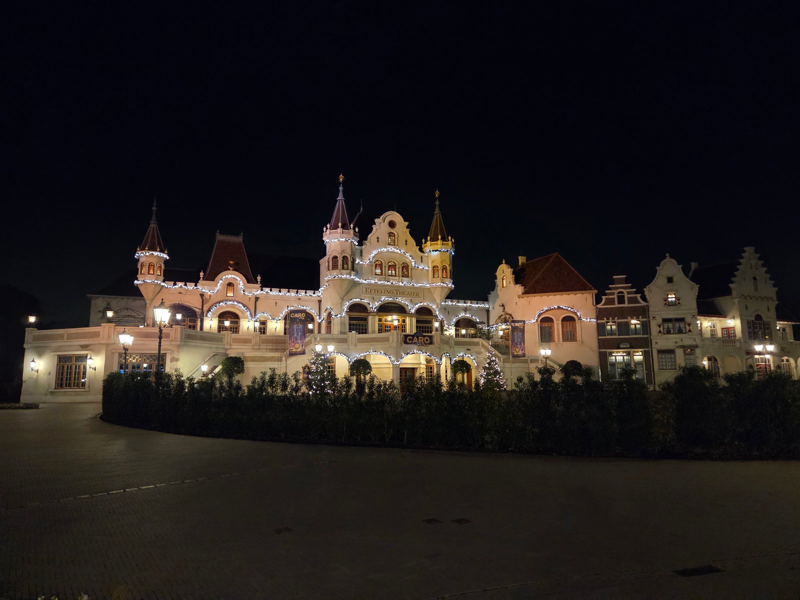 Al die lampjes blijven mooi